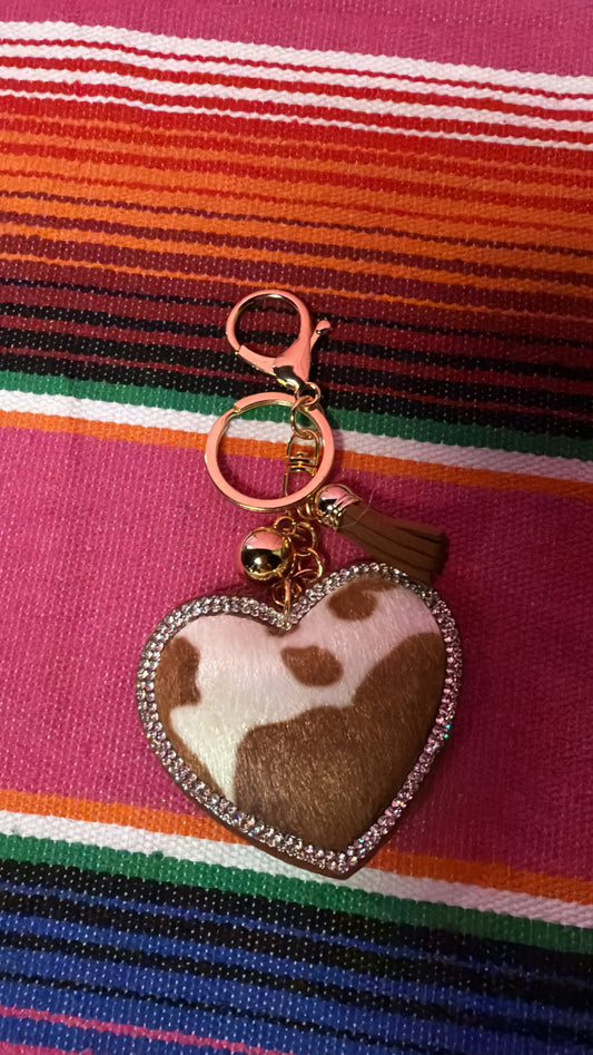 Heart keychain